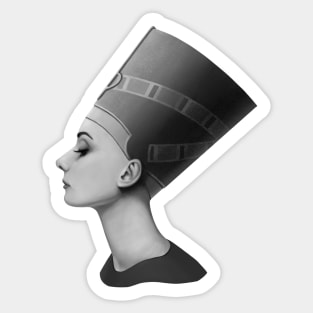 Audrey Hepburn - Nefertiti 2 Sticker